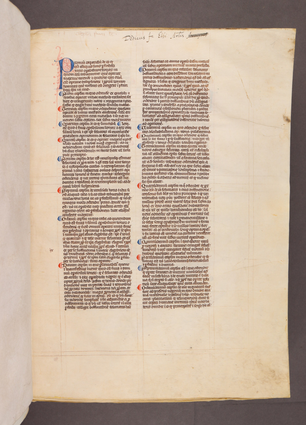 Folio 1 recto